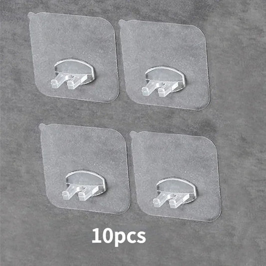 10PCS Removable Toothbrush & Shaver Holder