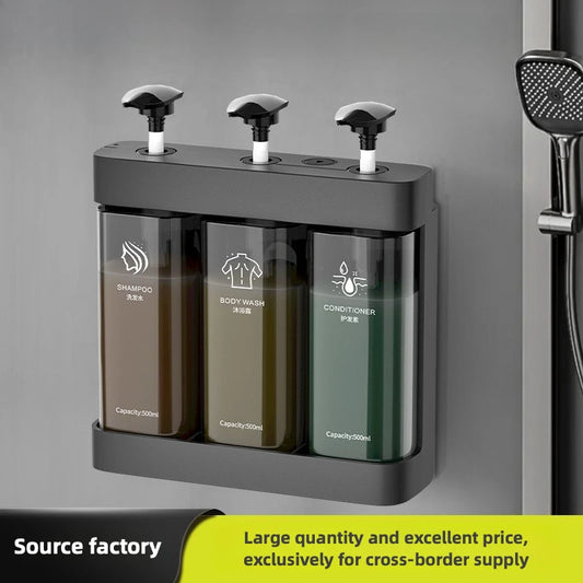 Wall-Mounted Manual Soap Dispenser Bottle