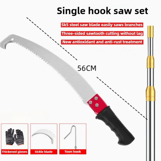 Retractable High Branch Saw – Multifunctional Hand Tool