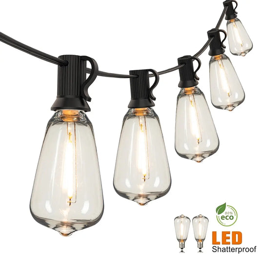 ST38 Outdoor LED String Lights