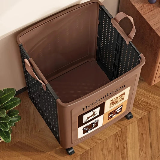 Large Foldable Laundry Hamper Basket Organizer
