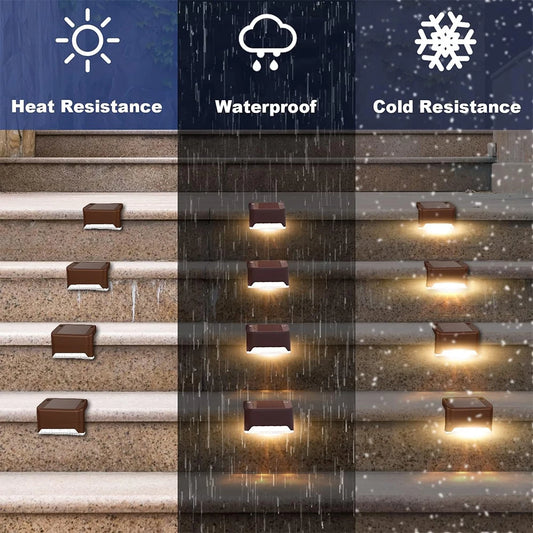 LED Solar Step Lights (1–20PCS)