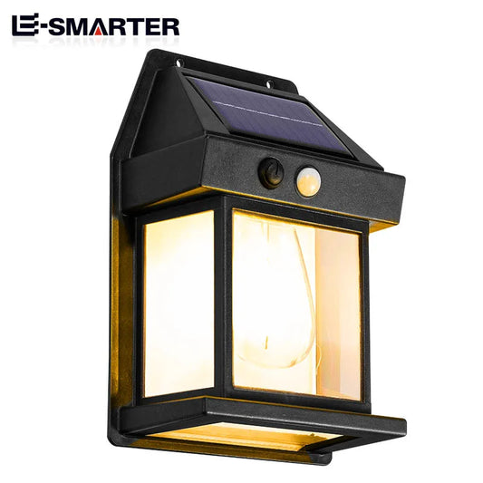 Solar Motion Sensor Wall Lamp
