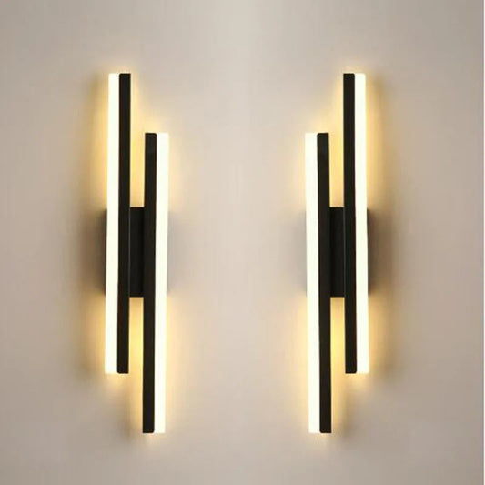 Copper Pipe LED Wall Lamp