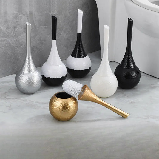High-End Detachable Toilet Brush Set – Replaceable Nylon Head