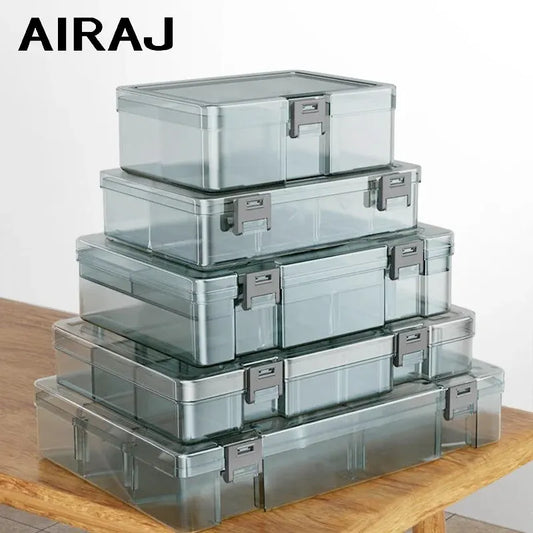 AIRAJ Plastic Tool & Parts Storage Box