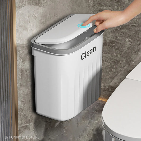 12/16L Press Wall-Mounted Trash Can