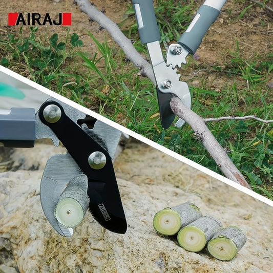 AIRAJ Professional Pruning Shears – Hand Pruner for Garden, Bonsai, Plants, and Coarse Branch Cutting | Home & Farm Gardening Tool