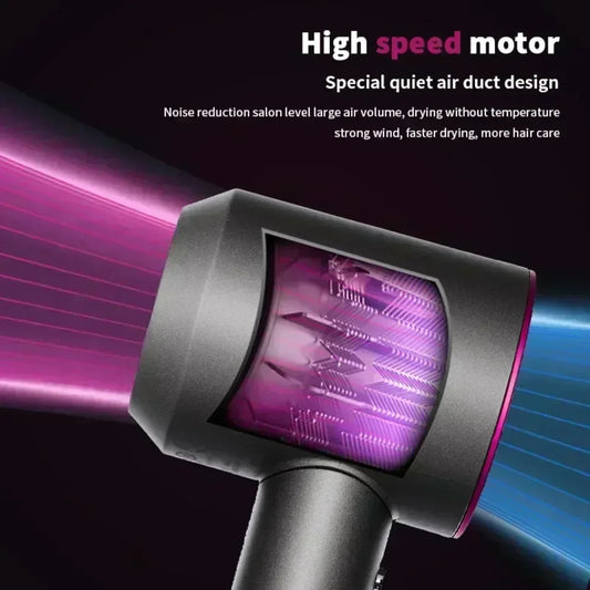 5-in-1 Professional Hair Dryer – Hot & Cold Air Lightweight Styling Tool