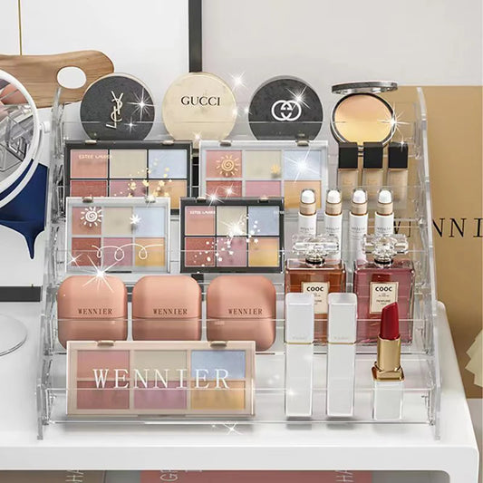 Clear Acrylic Makeup & Jewelry Organizer