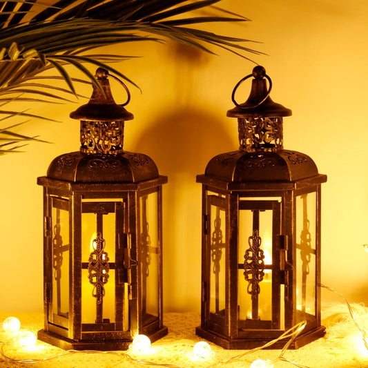 Vintage Nordic Hanging Lantern