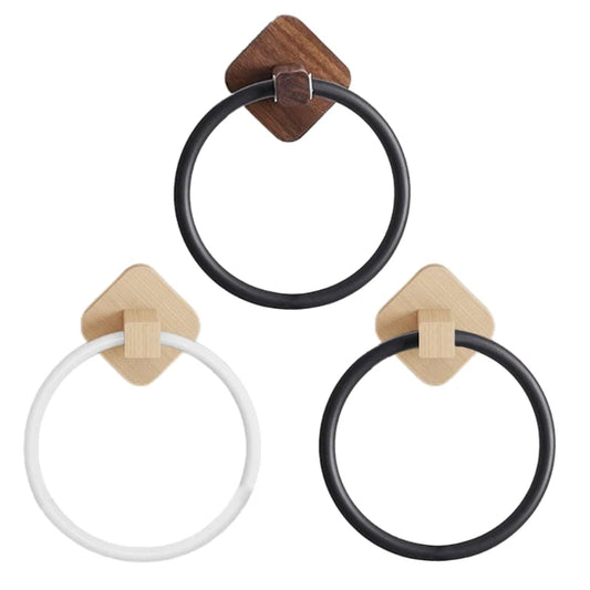 Adhesive Aluminum Towel Ring