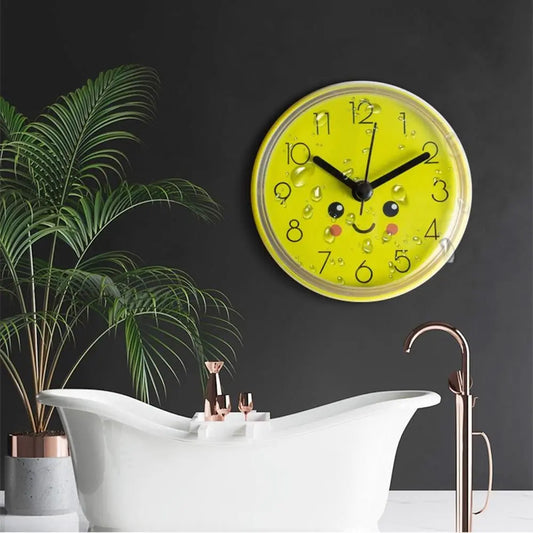 Mini Suction Cup Wall Clock