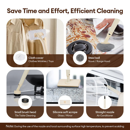 High-Temperature Multi-Function Steam Cleaner