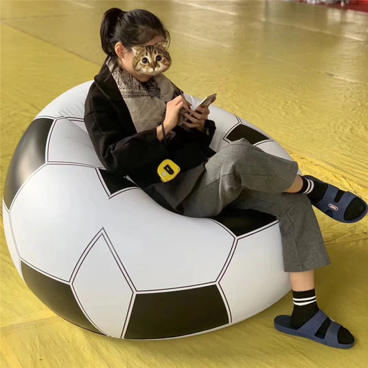 Inflatable Sports Ball Lounge Chair