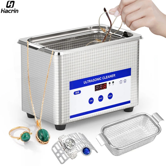 40kHz Ultrasonic Glasses & Jewelry Cleaner