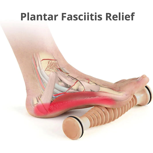 Wooden Body & Foot Massager Roller
