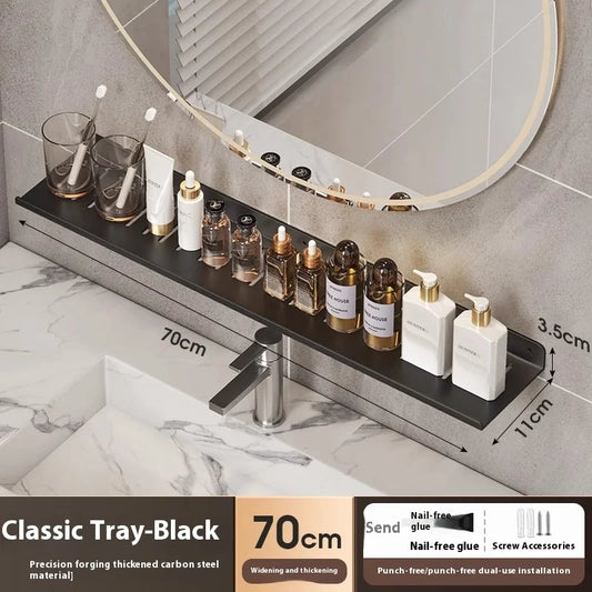 Wall-Mounted Bathroom Washbasin Storage Rack