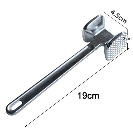 Stainless Steel Meat Tenderizer Hammer – Double-Sided