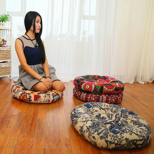 Round Floor Cushion Pillow