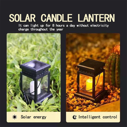 Solar Hanging Lantern Outdoor Light
