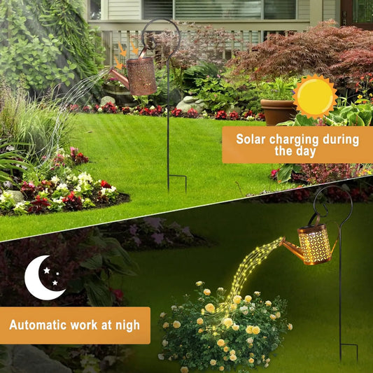 Solar Watering Can Light