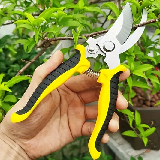 Professional Garden Scissors – Heavy-Duty Shears for Branch Trimming & Fruit Tree Pruning | Household Gardening Tool