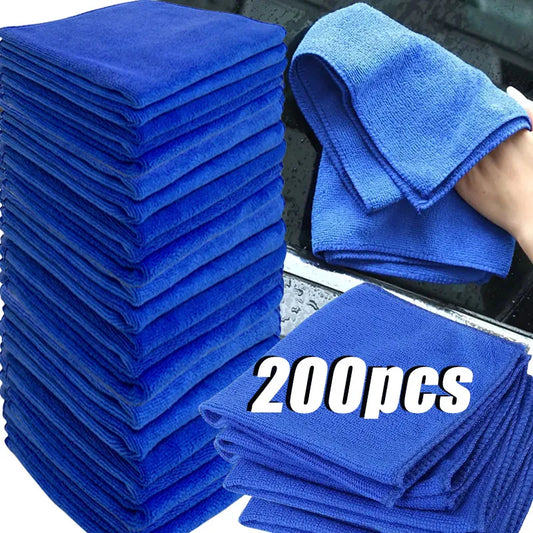 Microfiber Car Wash Towels – 200pcs