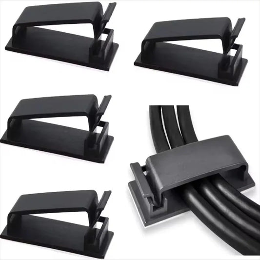 Self-Adhesive Cable Clips for Wire Management