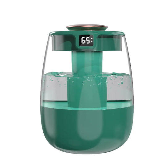 Double Spray Air Humidifier – USB Essential Oil Diffuser with Light for Home & Office