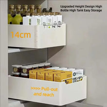 Pull-Out Kitchen Cabinet Organizer – Sliding Storage Rack with Smooth Glide Rails