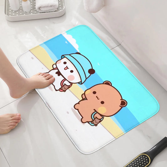 Bubu & Dudu Cartoon Welcome Mat