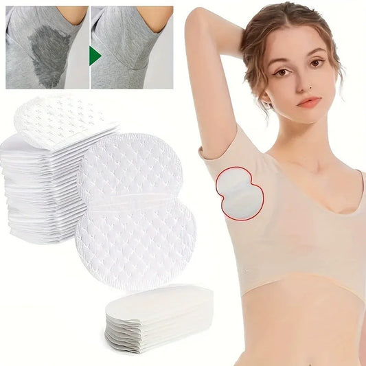10pcs Disposable Armpit Sweat Pads – Unisex