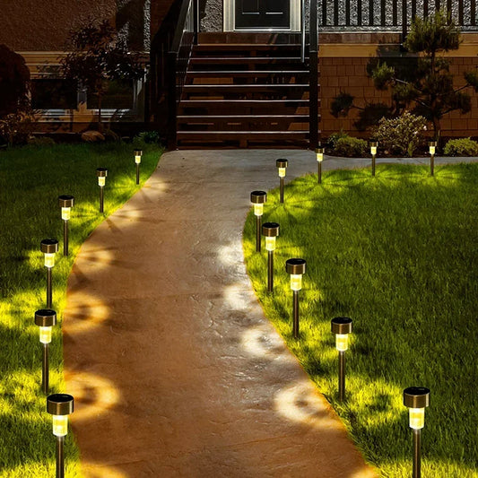 Outdoor Solar Landscape Lawn Lights – Waterproof Garden & Pathway Lighting