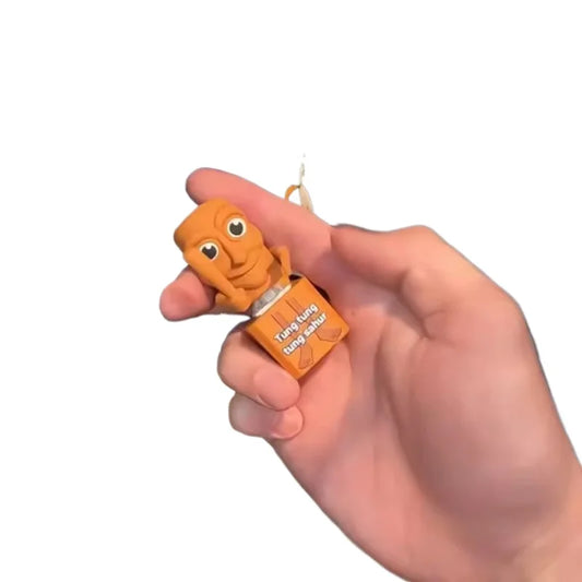 Stick Man Anime Keychain