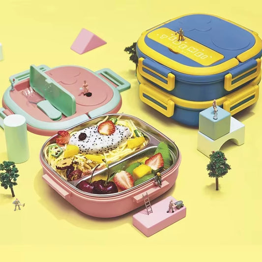 1200ML Double-Layer Japanese Bento Lunch Box