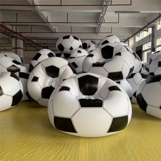 Inflatable Sports Ball Lounge Chair