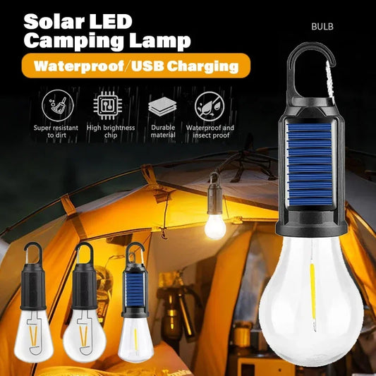 Portable Solar LED Camping Light