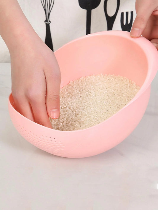 Rice Washing Bowl – Multi-Purpose Kitchen Sieve Basin