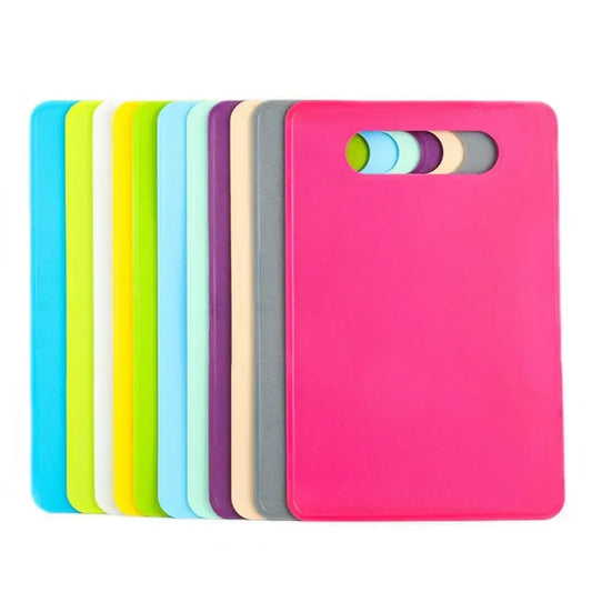Multicolor Non-Slip Plastic Chopping Board Set