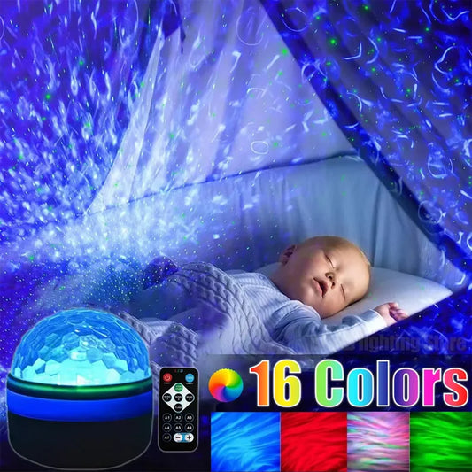 LED Starry Night Projection Lamp