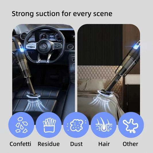 Wireless Handheld Car & Home Vacuum Cleaner