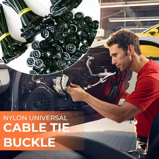 Nylon Universal Cable Tie Buckle – Heavy Duty Zip Ties