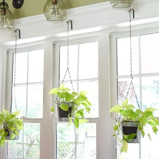 T8WE Multifunctional Metal Hanging Basket Hook