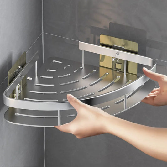 Corner Aluminum Shower Shelf