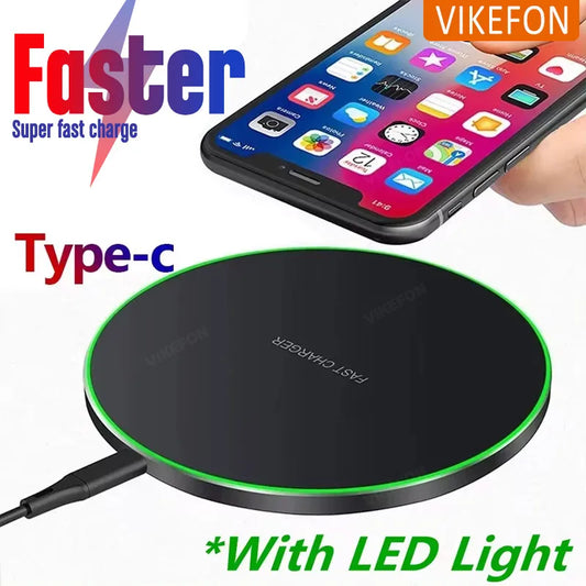 Wireless Fast Charging Pad & Stand