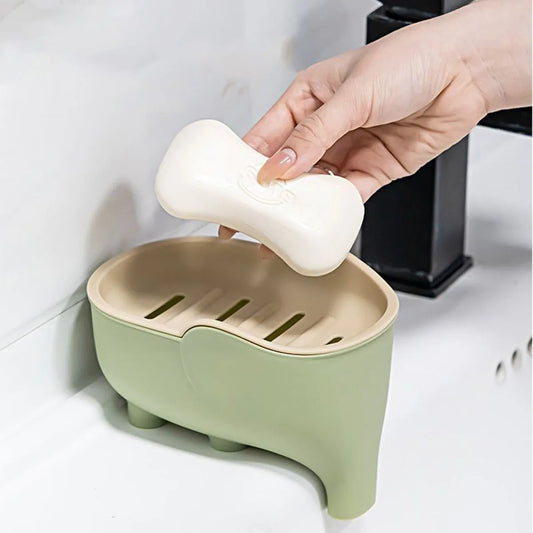 Double-Layer Elephant Soap Box