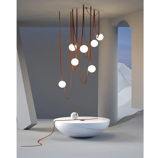 Modern Wabi Sabi Nordic Chandelier