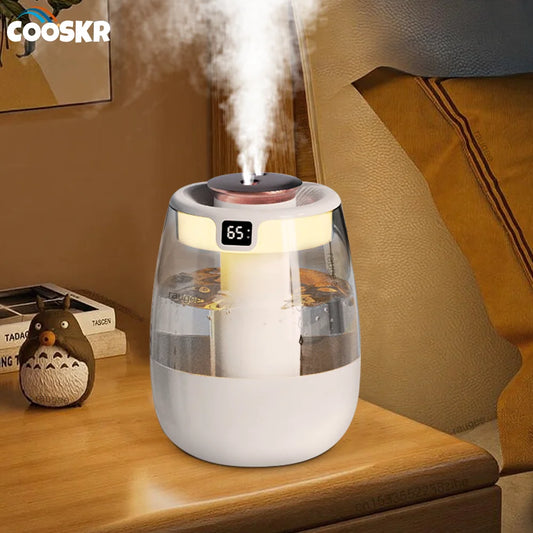 1300ml Dual Nozzle Aroma Humidifier with Night Light