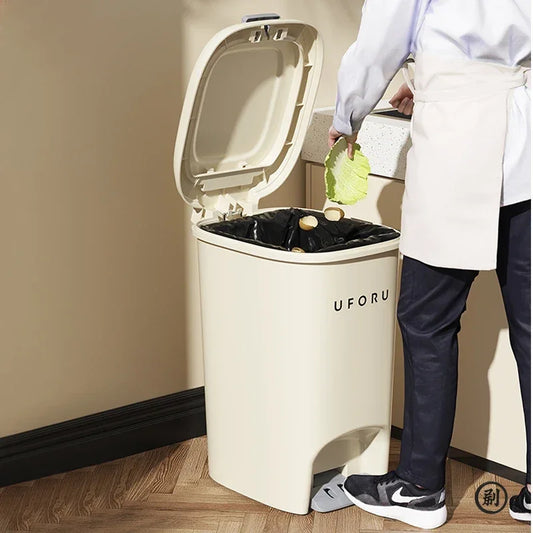 10L/20L Double Pedal Trash Can